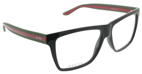 gucci gg 1008 51n|Gucci GG1008 51N Eyeglasses in Black Green Red.